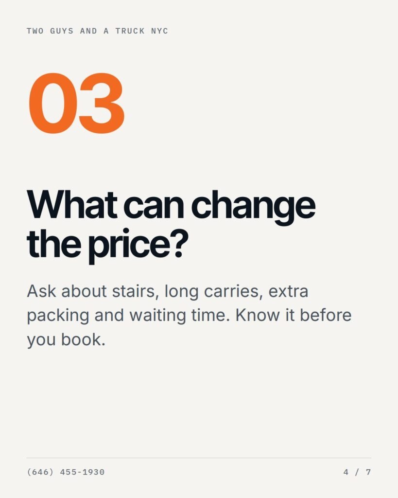 Question 3: what can change the price?